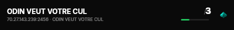 ODIN VEUT VOTRE CUL live status badge