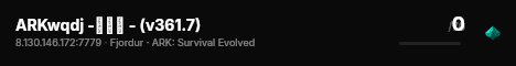 ARKwqdj -维京岛 - (v361.7) live status badge