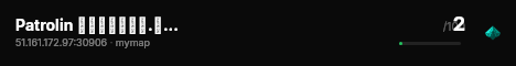 Patrolin 𝚍𝚒𝚜𝚌𝚘𝚛𝚍.𝚐𝚐/𝚎𝚟𝙰𝙶𝚣𝟿𝚣𝙹𝚏𝚢 live status badge