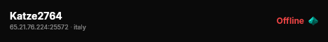 Katze2764 live status badge
