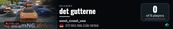 det gutterne live status badge