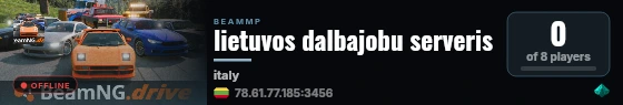 lietuvos dalbajobu serveris live status badge