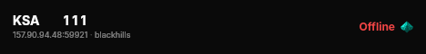 KSA        1 1 1 live status badge