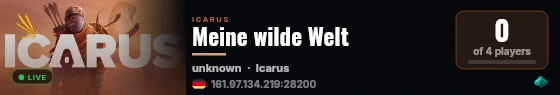 Meine wilde Welt live status badge