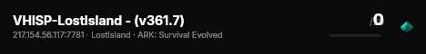 VHISP-LostIsland - (v361.7) live status badge