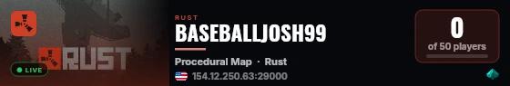 BASEBALLJOSH99 live status badge