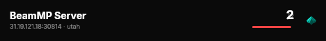 BeamMP Server live status badge