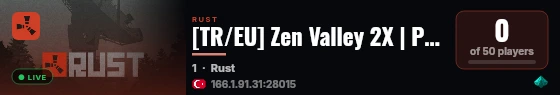 [TR/EU] Zen Valley 2X | PvE | PvP | RP | Skills | Kits live status badge