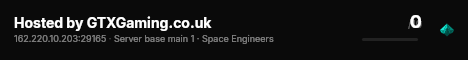 Hosted by GTXGaming.co.uk live status badge