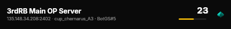 3rdRB Main OP Server live status badge