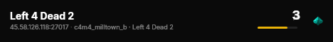 Left 4 Dead 2 live status badge