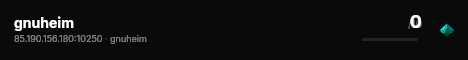 gnuheim live status badge