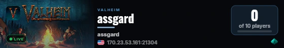 assgard live status badge
