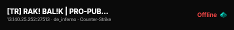 [TR] RAK! BAL!K | PRO-PUB | Rakibalikgaming.com live status badge