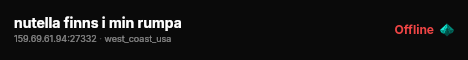 nutella finns i min rumpa live status badge
