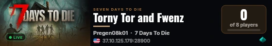 Torny Tor and Fwenz live status badge