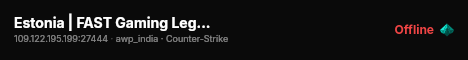 Estonia | FAST Gaming Legend | 1200fps_tyc live status badge