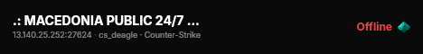 Matrix Gaming Server live status badge