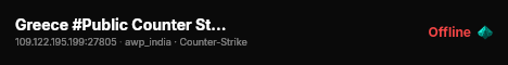 Greece #Public Counter Strike [RESPAWN] live status badge