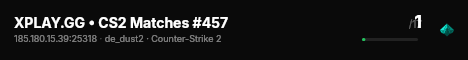 XPLAY.GG • CS2 Matches #457 live status badge
