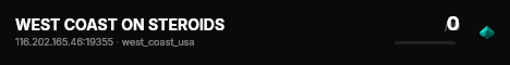 WEST COAST ON STEROIDS live status badge