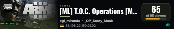 [ML] T.O.C. Operations [Main] live status badge