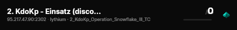 2. KdoKp - Einsatz (discord.gg/ycnq5Jf) live status badge