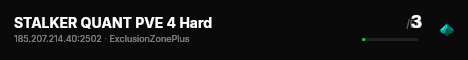 STALKER QUANT PVE 4 Hard live status badge