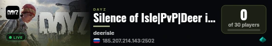 Silence of Isle|PvP|Deer isle|NO RAID|Bots|Missions|NoWipe live status badge