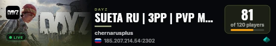 SUETA RU | 3PP | PVP MORE LOOT | WIPE 15.08 live status badge