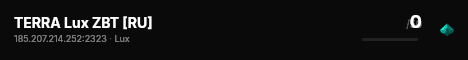 TERRA Lux ZBT [RU] live status badge