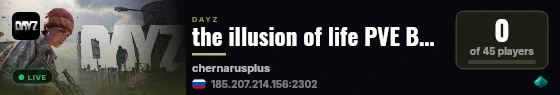 the illusion of life PVE BOTS #2 live status badge