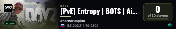 [PvE] Entropy | BOTS | Airdrop | Quests | 4 Zones | Skills live status badge