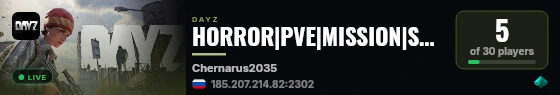HORROR|PVE|MISSION|START100K|X5 Loot|[RU] live status badge