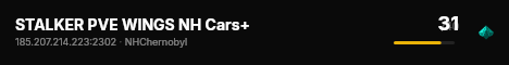 STALKER PVE WINGS NH Cars+ live status badge