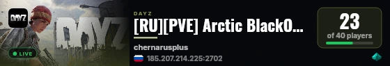 [RU][PVE] Arctic BlackOut Cherno 2 live status badge