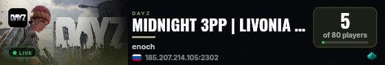 MIDNIGHT 3PP | LIVONIA | WIPE 22.08 live status badge