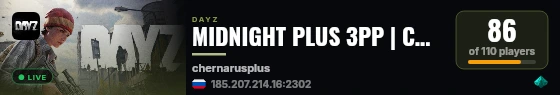 MIDNIGHT PLUS 3PP | CHERNARUS | WIPE 22.08 live status badge