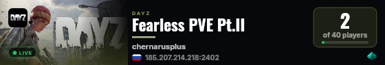 Fearless PVE Pt.II live status badge