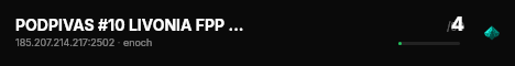 PODPIVAS #10 LIVONIA FPP LITE live status badge