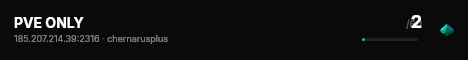 PVE ONLY live status badge