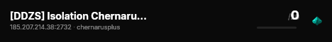 [DDZS] Isolation Chernarus DNG live status badge