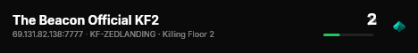 The Beacon Official KF2 live status badge