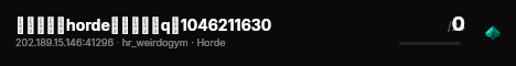 牢加の快乐horde，订阅请加q群1046211630 live status badge