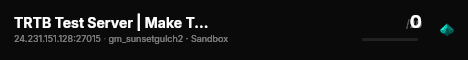 TRTB Test Server | Make Trainbuild fun again live status badge