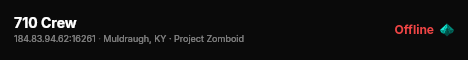 710 Crew live status badge