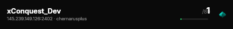 xConquest_Dev live status badge