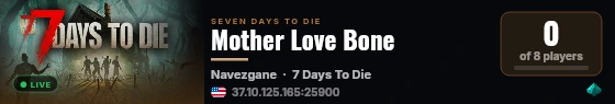 Mother Love Bone live status badge