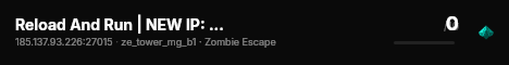 Reload And Run | NEW IP: 188.213.7.33:27015 live status badge