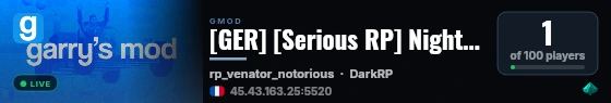[GER] [Serious RP] Nightfall-Gaming | Alpha live status badge